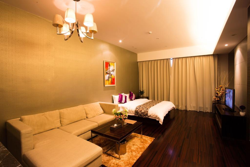 Jufeng Executive Apartment Guangzhou Rum bild