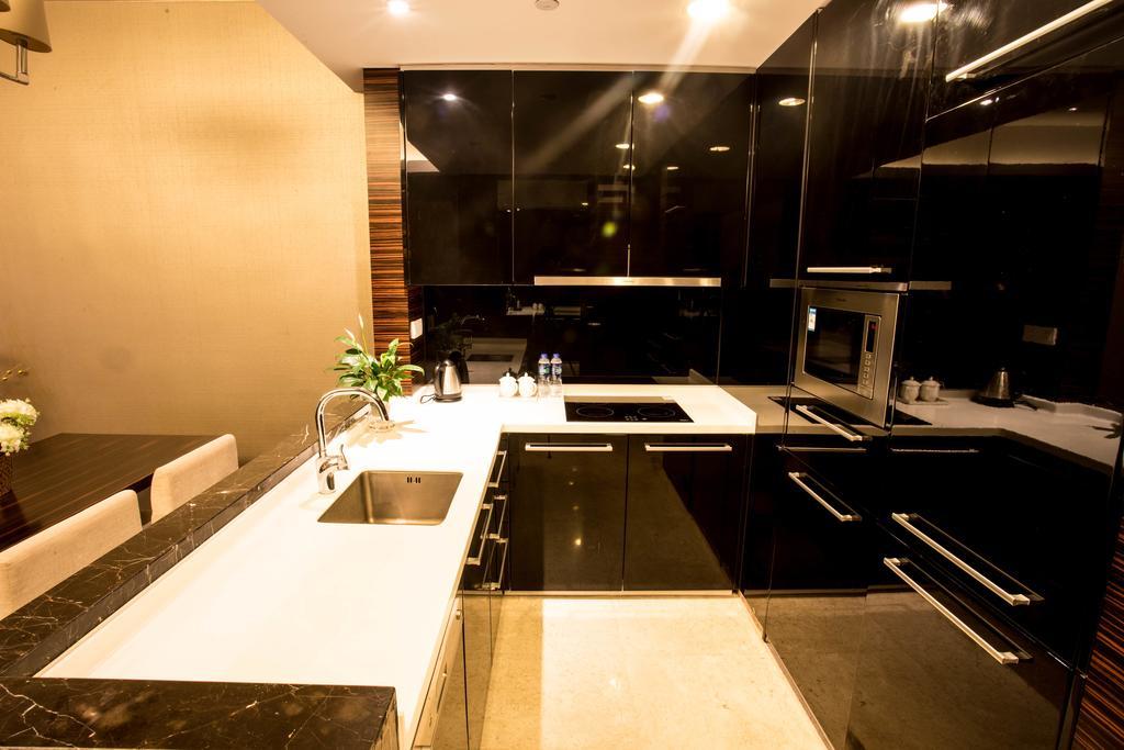Jufeng Executive Apartment Guangzhou Rum bild