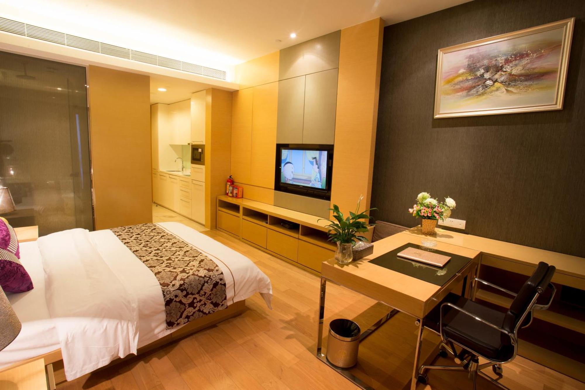 Jufeng Executive Apartment Guangzhou Exteriör bild
