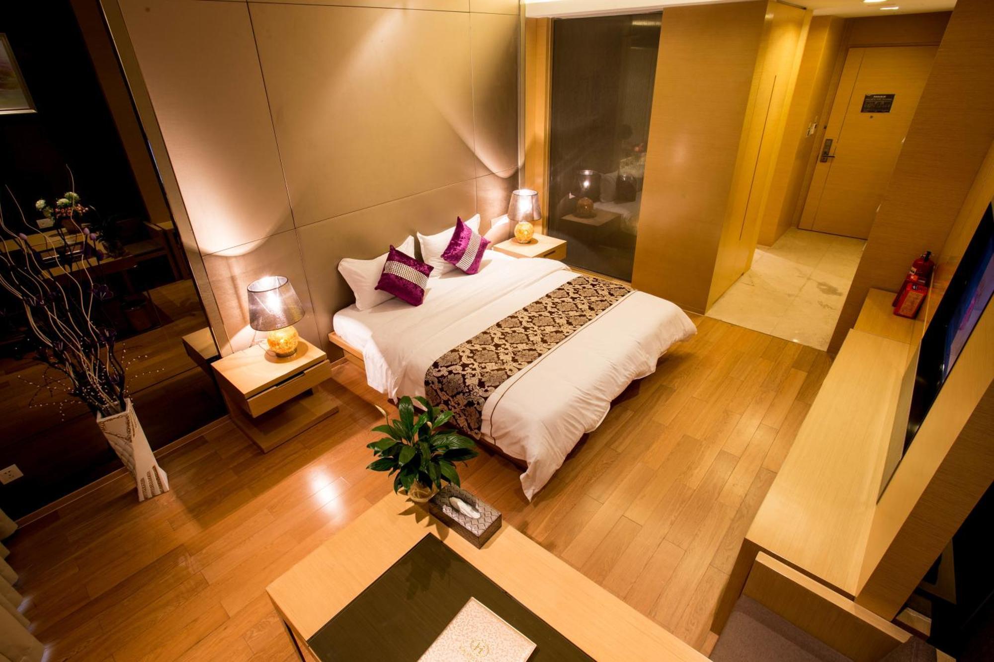 Jufeng Executive Apartment Guangzhou Rum bild