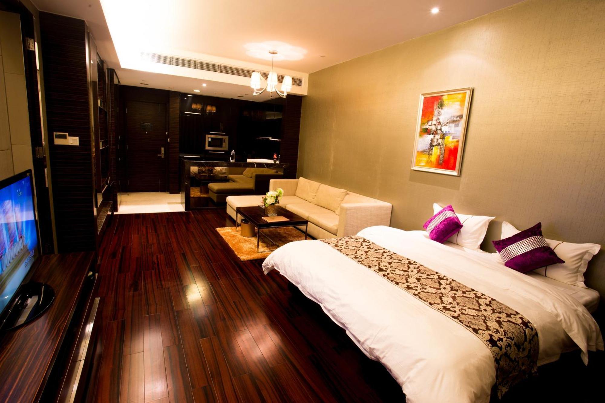 Jufeng Executive Apartment Guangzhou Rum bild