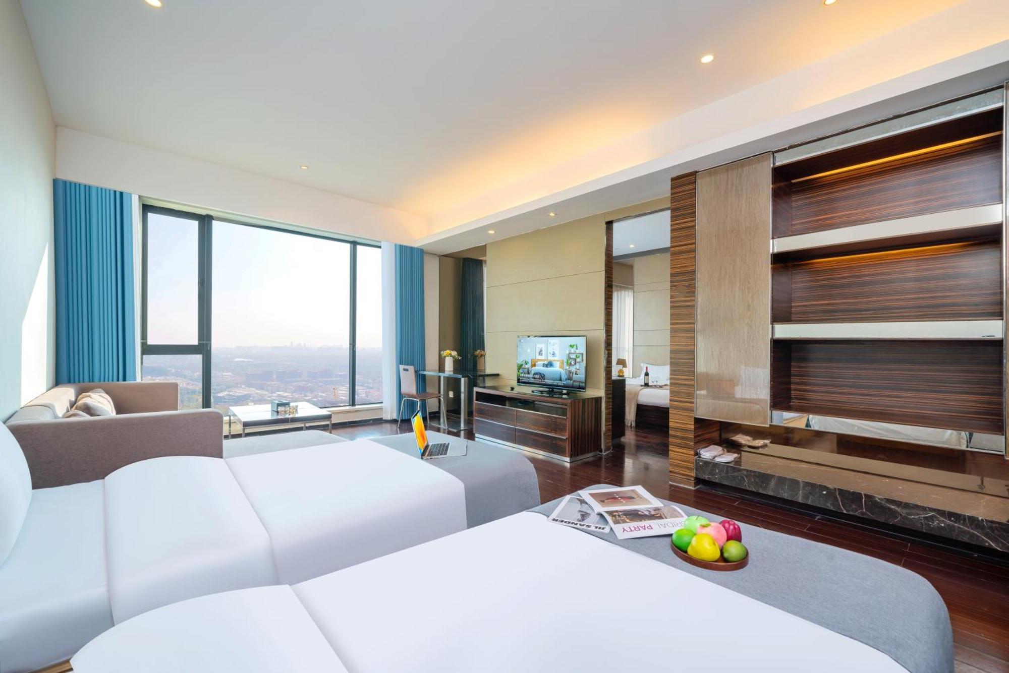 Jufeng Executive Apartment Guangzhou Exteriör bild
