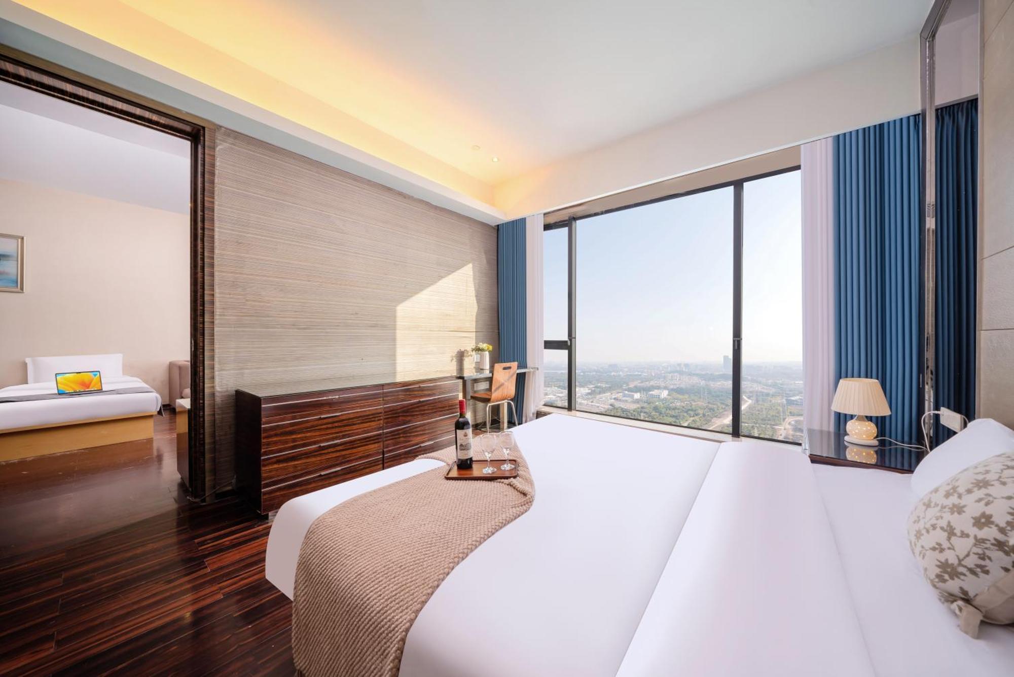 Guangzhou Canton Fair Jufeng Administrative Hotel Poly World Trade Center Branch Exteriör bild