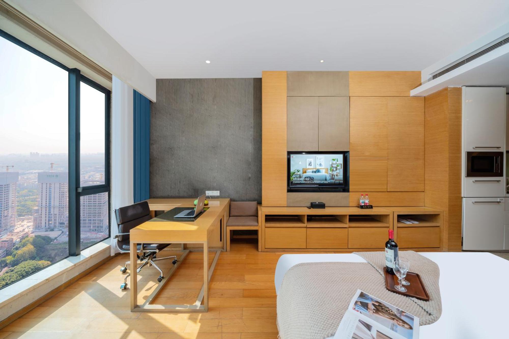 Jufeng Executive Apartment Guangzhou Exteriör bild